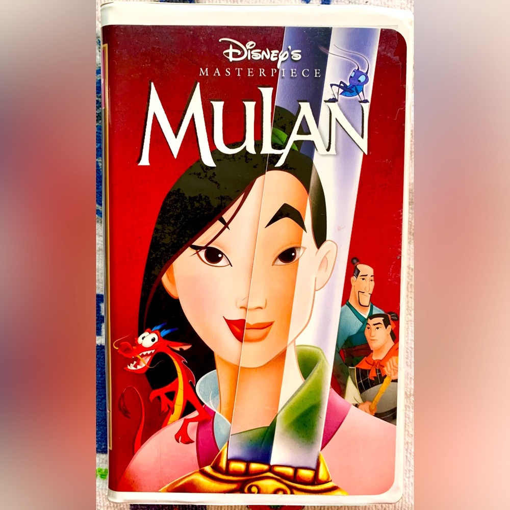 Disneys: Mulan on VHS clamshell